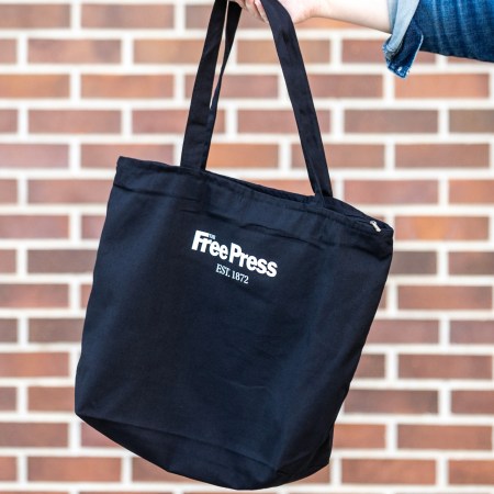 Canvas Zippered Tote Bag